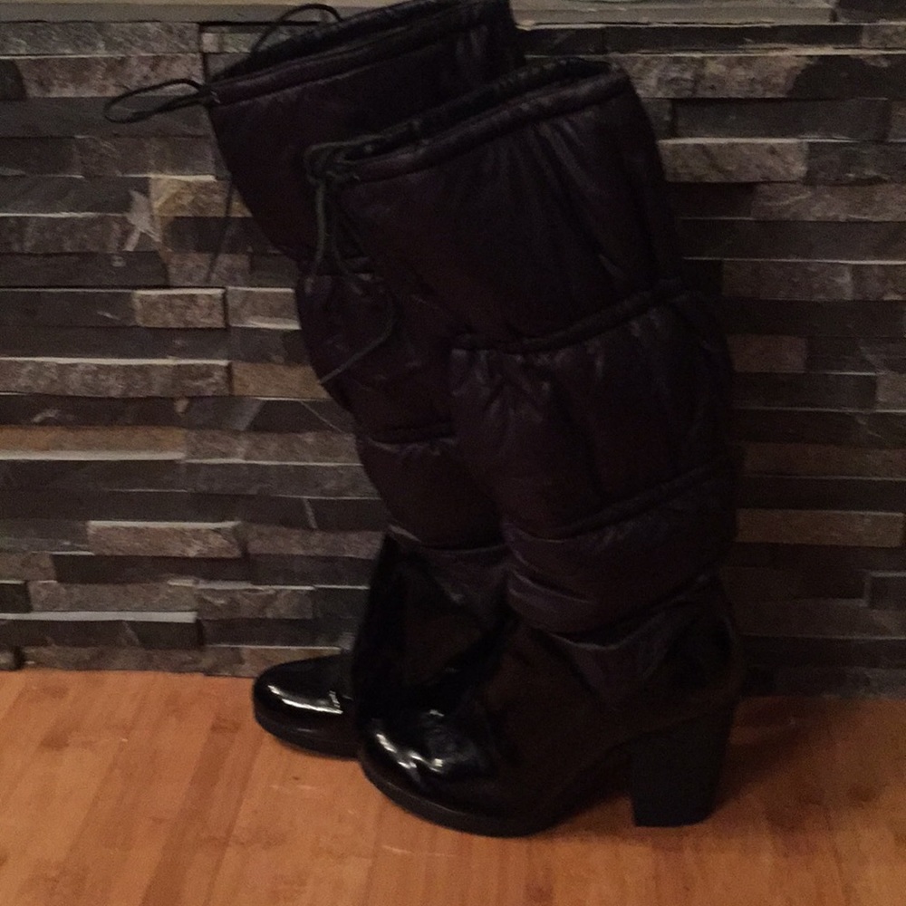 Enzo angiolini patent leather boot